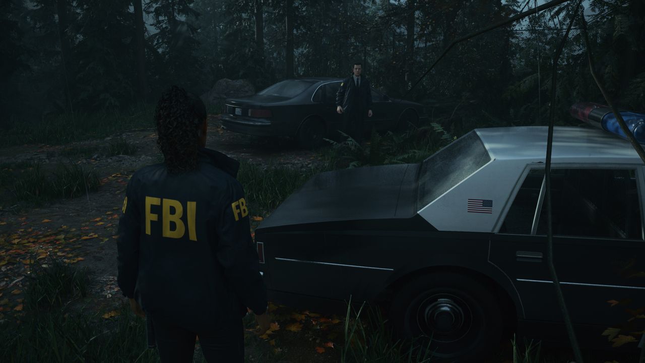 Alan Wake 2 image fidelity comparison screenshots