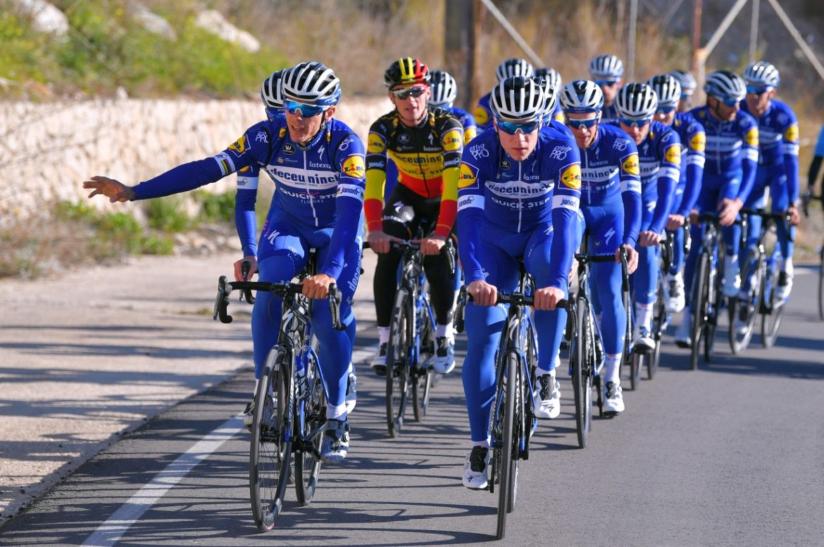 Philippe Gilbert and Fabio Jakobsen (Deceuninck - Quick-Step Team)