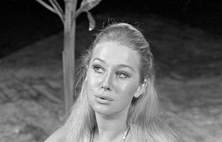 Actress Helen Mirren as Cressida, in a scene from "Troilus and Cressida" at the Royal Shakespeare Theatre in Stratford. 7th August 1968 (Photo by Coventry Telegraph Archive/Mirrorpix/Mirrorpix via Getty Images)