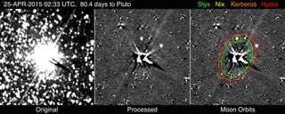 New Horizons Captures all 5 of Pluto's Known Moons