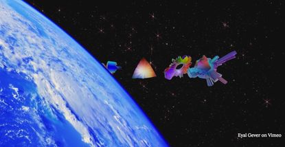 An Israeli artist hopes to 3D print your laugh and send it into space.