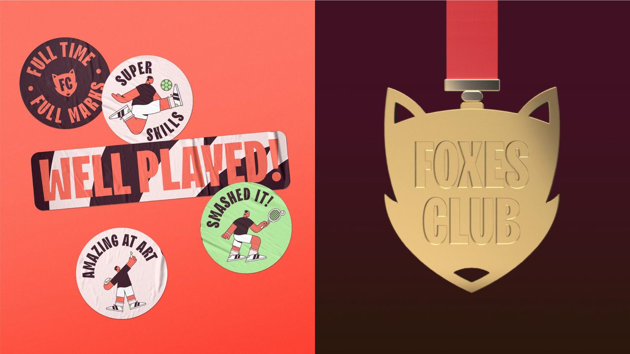 The Foxes branding