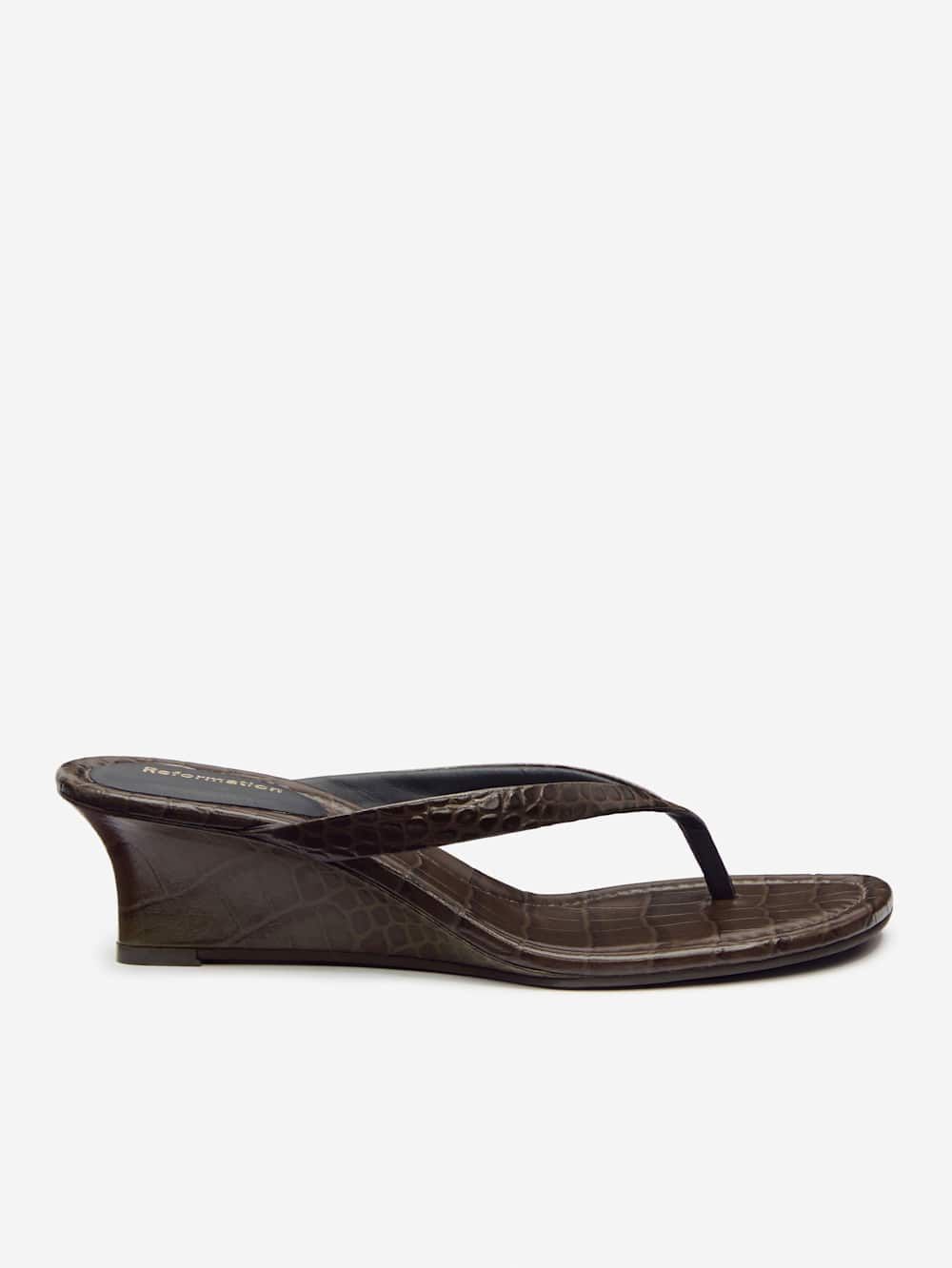 Amelia Thong Wedge Sandal