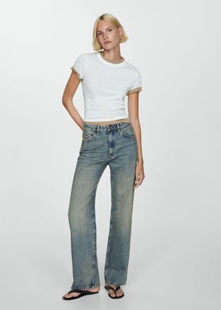 mango, Miami Straight-Fit Jeans