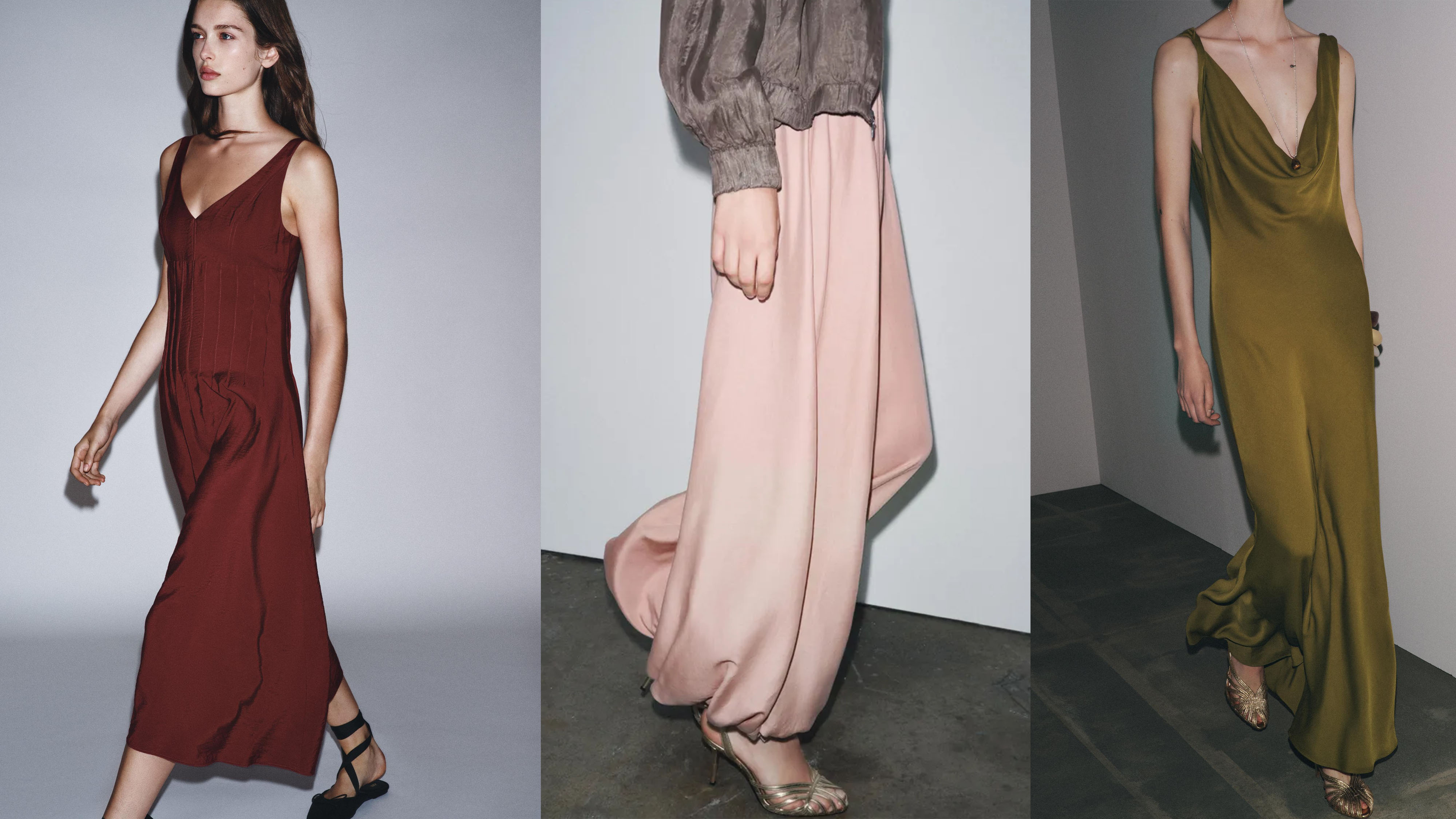 Women in zara fall clothes