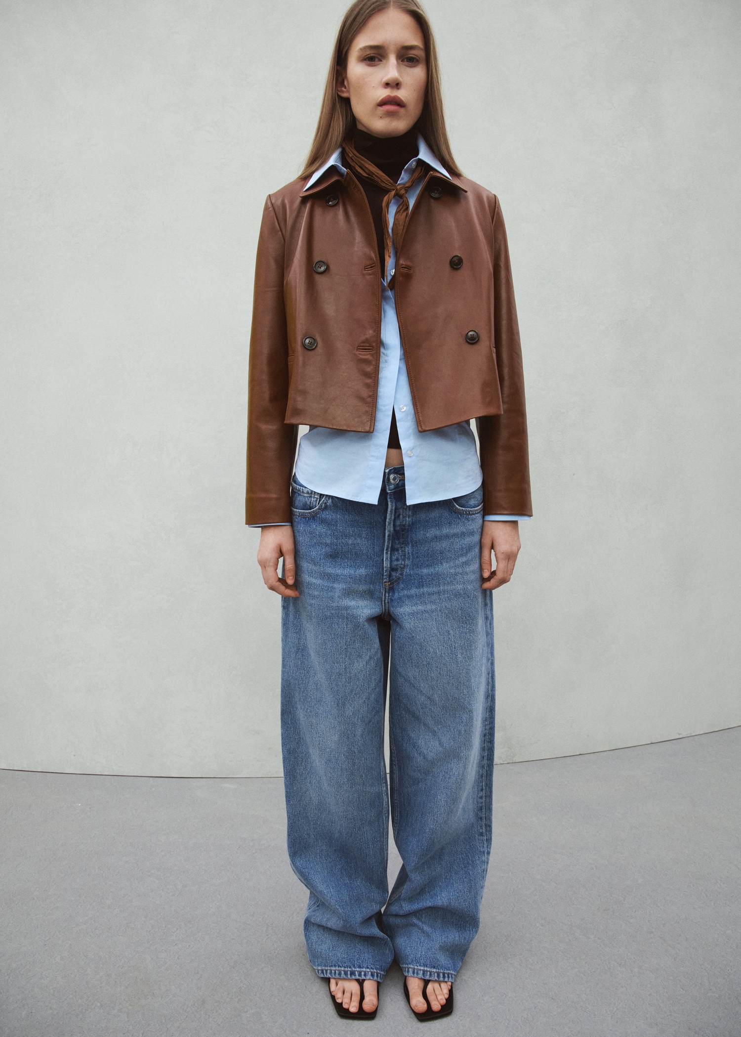 Straight Low-Waist Jeans - Women | Mango Usa