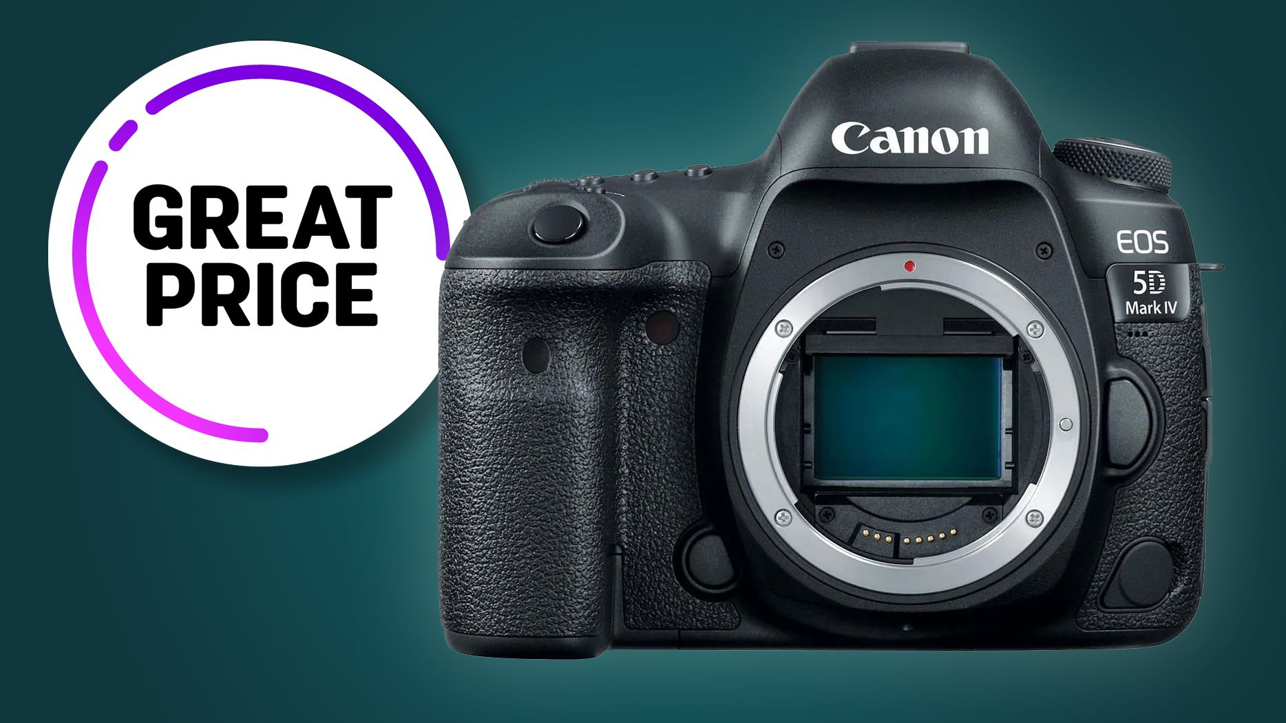 Canon 5D Mark IV DSLR Discounted with Extras