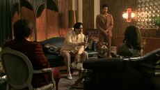 Grisedla in a meeting with the Ochoa brothers in episode 4 of Griselda