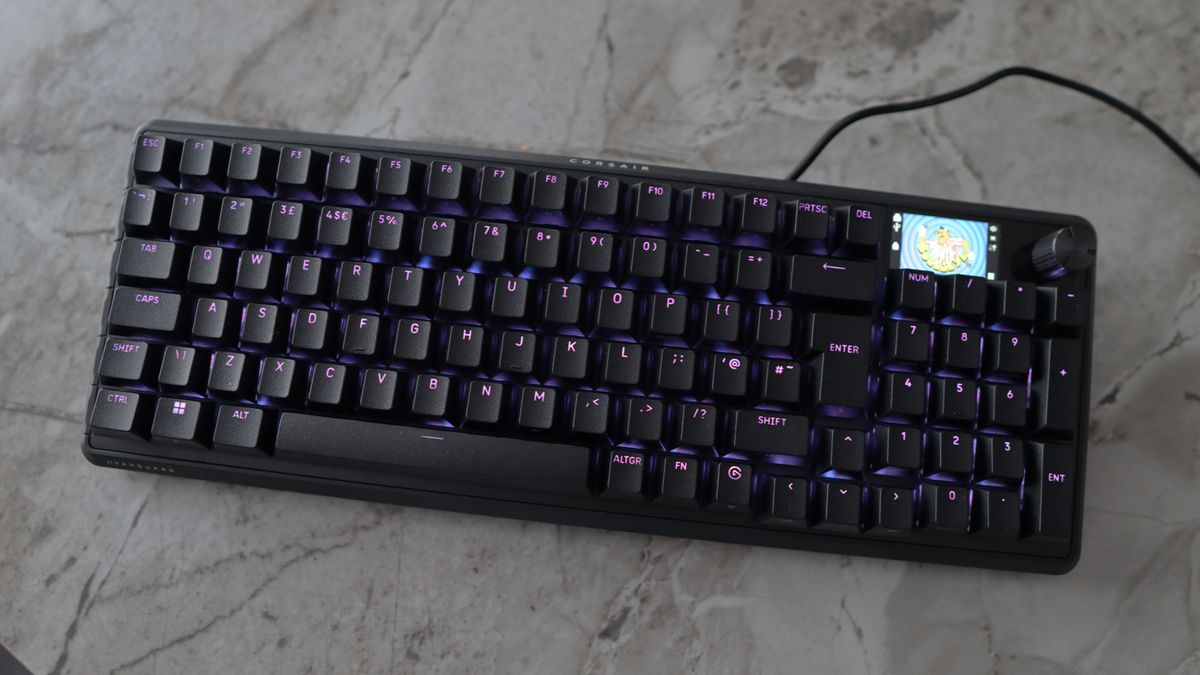 The Corsair Vanguard Pro 96 gaming keyboard