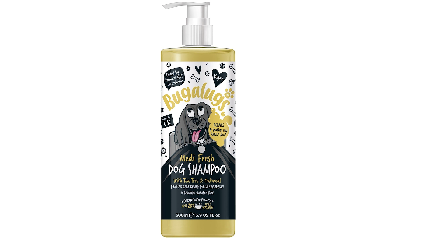 Bugalugs medi fresh dog shampoo for itchy skin