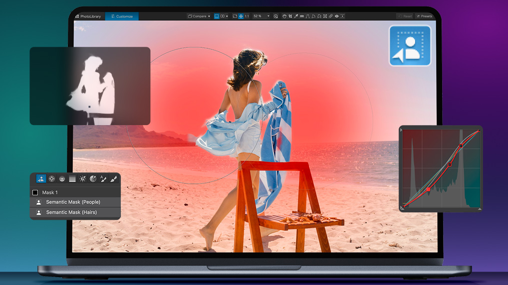 DxO PhotoLab 9 enhanced AI Masks screenshot