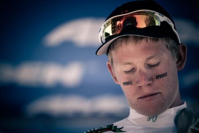 Lawson Craddock (Bontrager) takes over the best young rider jersey for stage 4.