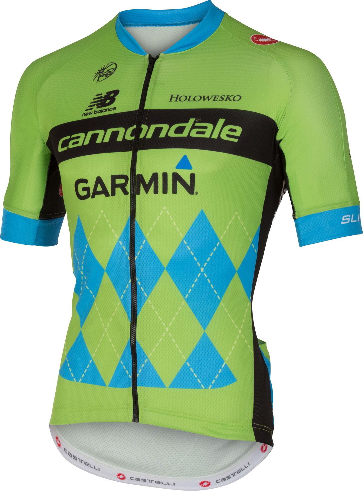 The front of the limited-edition 2015 Tour de France Cannondale-Garmin jersey