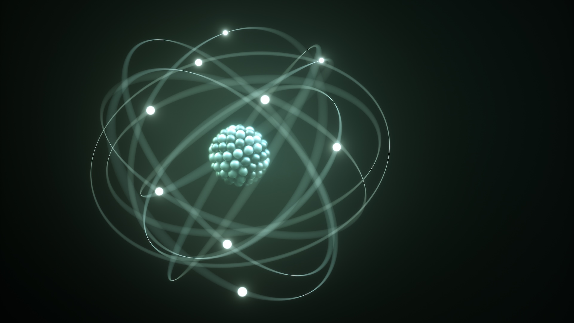 an illustration of an atom