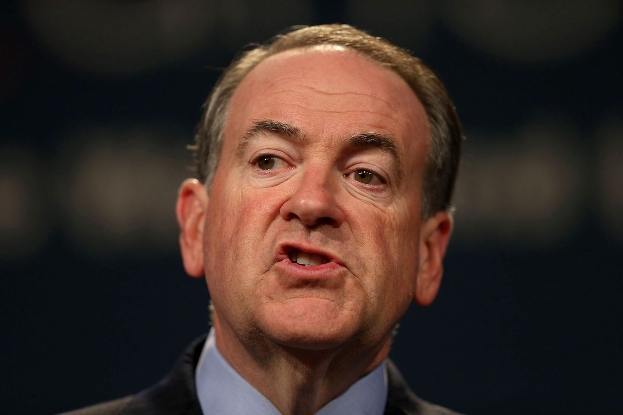 Republican candidate Mike Huckabee