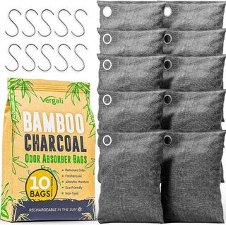 Charcoal air purifying bags