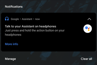 Google Assistant spoken notifications now work on ALL wired headphones
