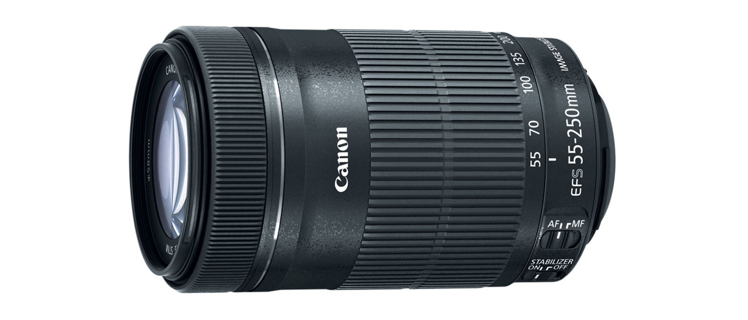 美品 Canon EF-S 55-250mm F4-5.6 IS STM 【年中無休】 - レンズ(ズーム)