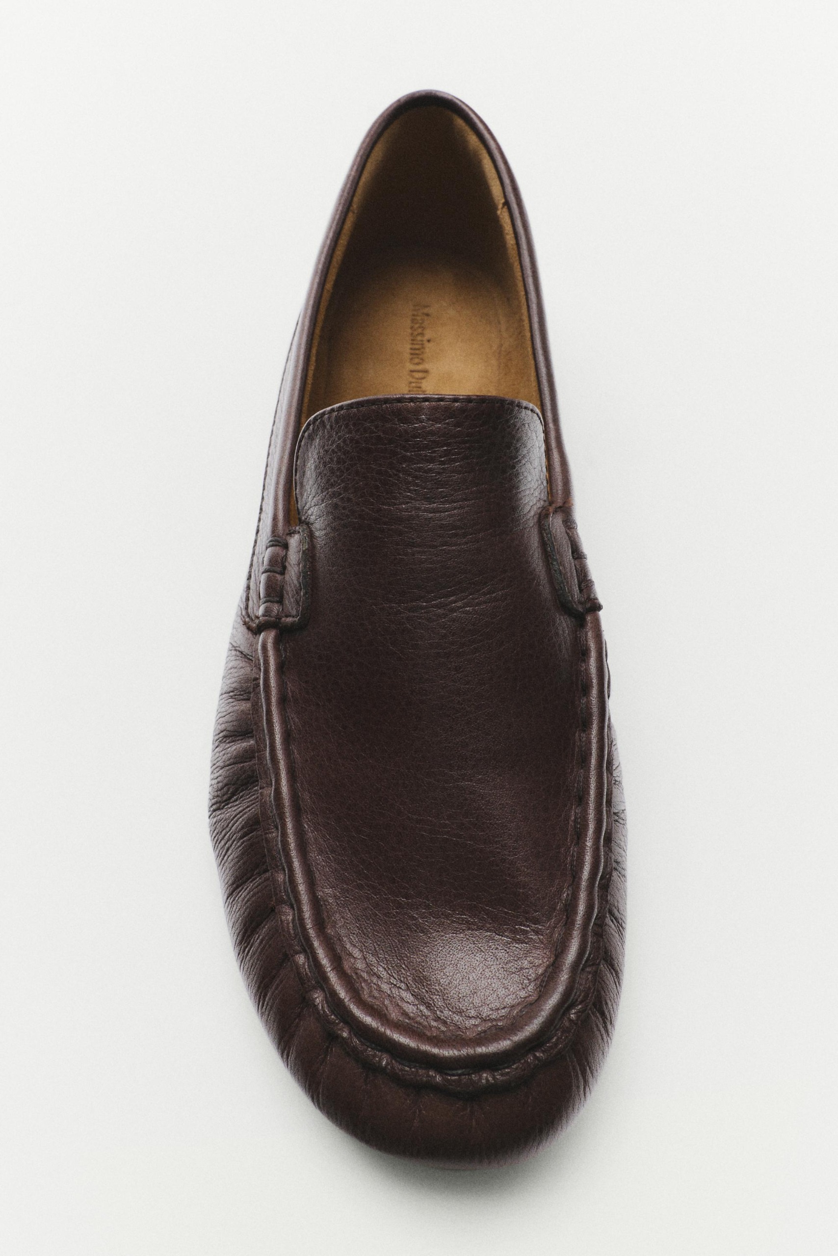 Soft Leather Moc Toe Loafer