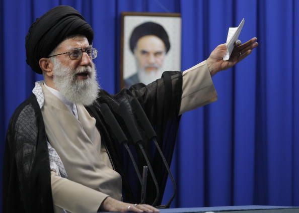 Ayatollah Ali Khamenei.