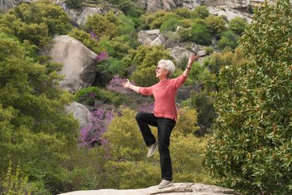 woman tai chi japan