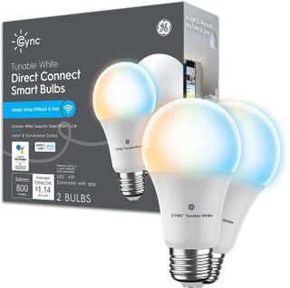 GE Cync tunable white smart bulb