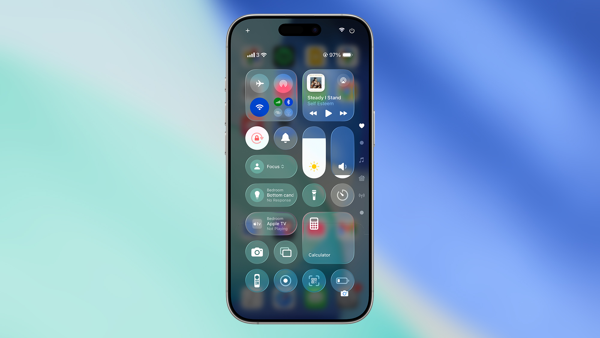 iOS 26 Control Center