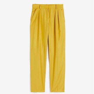 H&M yellow trousers