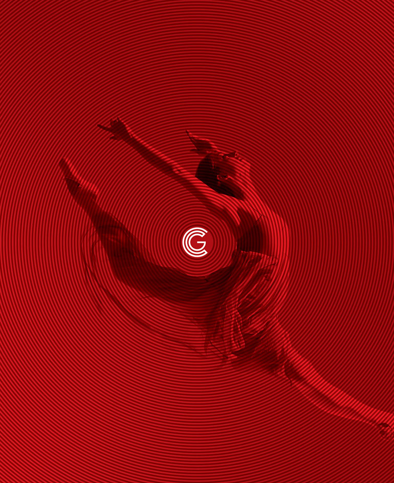 The geometric nature of the logo