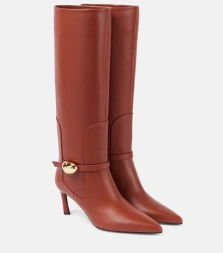 Harlow 65 Leather Knee-High Boots