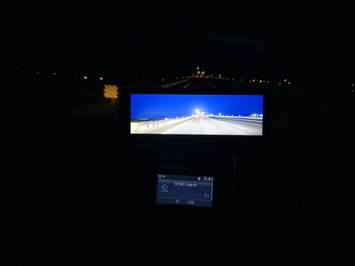 Lanmodo Vast display night vision example
