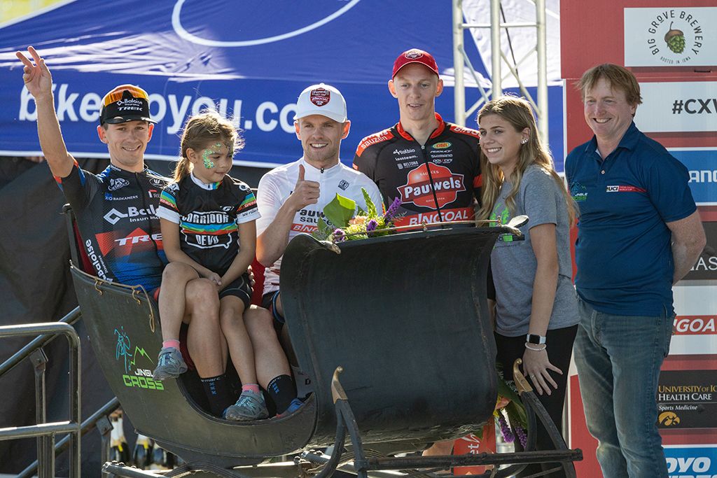 UCI Cyclo-cross World Cup in Iowa City, men's elite race 2021