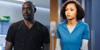 morris chestnut the resident yaya dacosta april sexton chicago med split