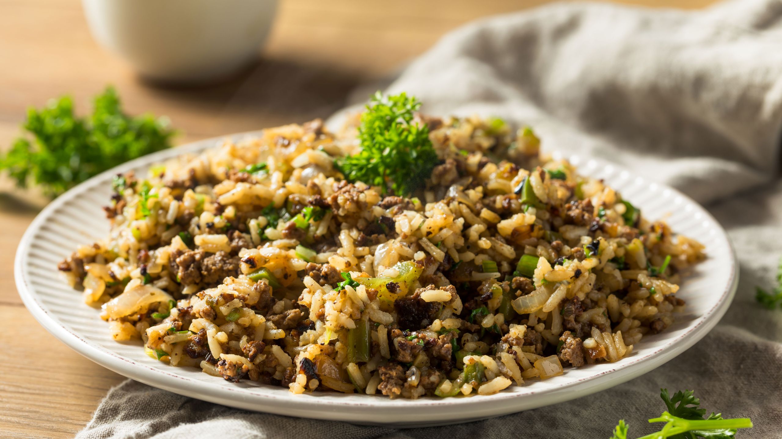 Chicken pilaf cook from scratch or prepare using leftover chicken