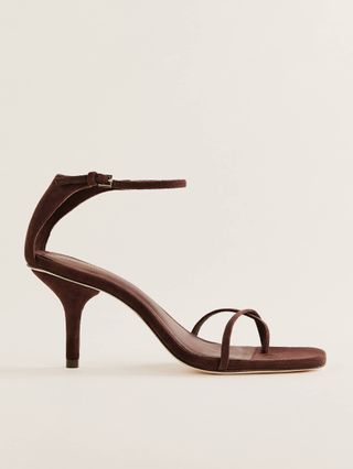 Gigi Strappy Mid Heel Sandal