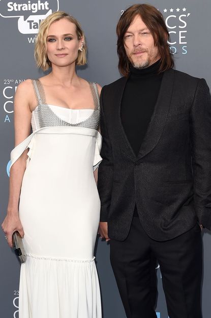 Diane Kruger, 43, and Norman Reedus, 50