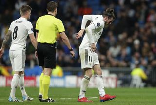 Gareth Bale suffered an injury in his last Real Madrid outing