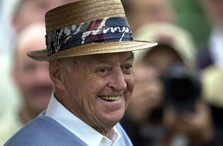 Sam Snead at the 2001 Masters. Credit: Stephen Munday/AllSPORT/Getty