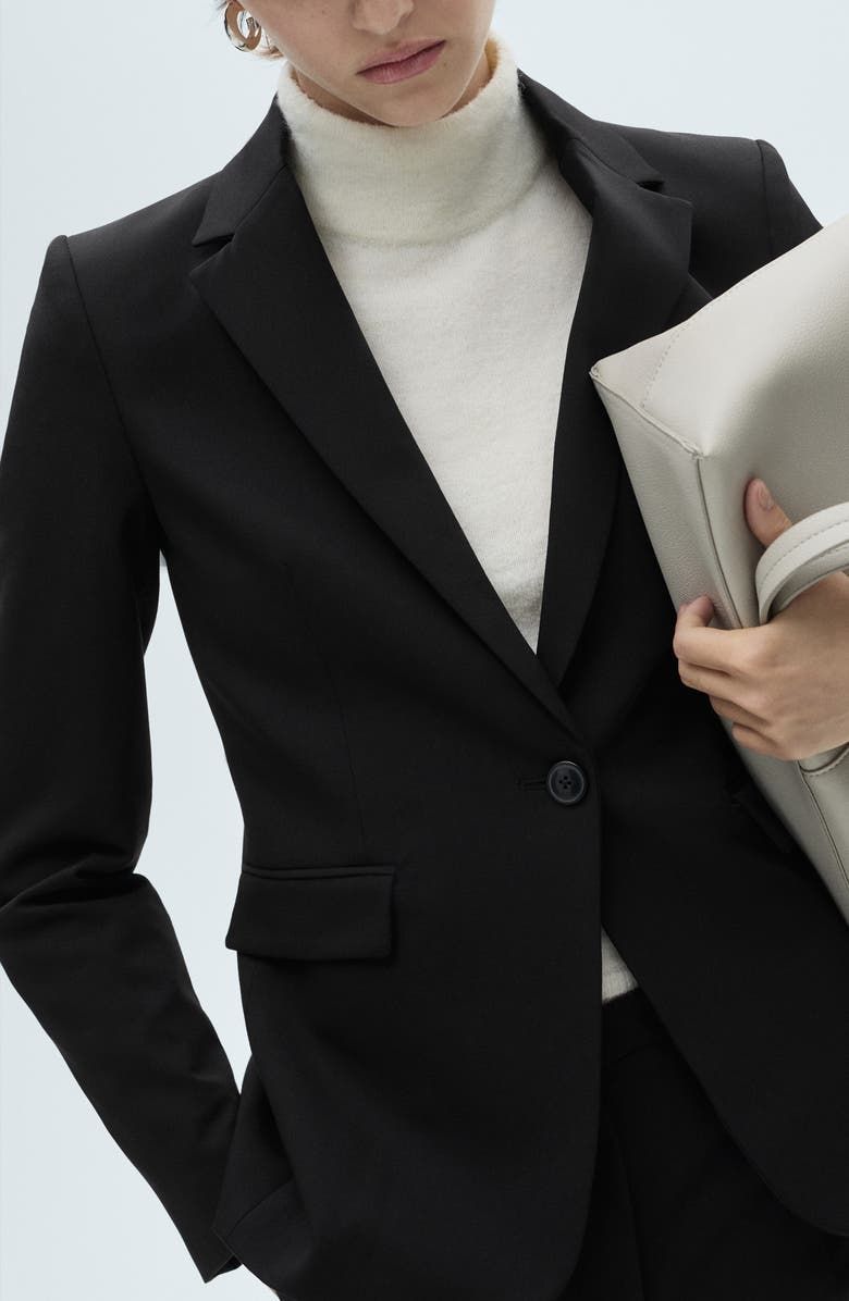 Fitted Suit Jacket