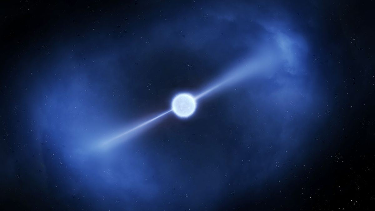 Astronomers discover radio signals coming from rare 'Blue Eye Pulsar' after decades of silence