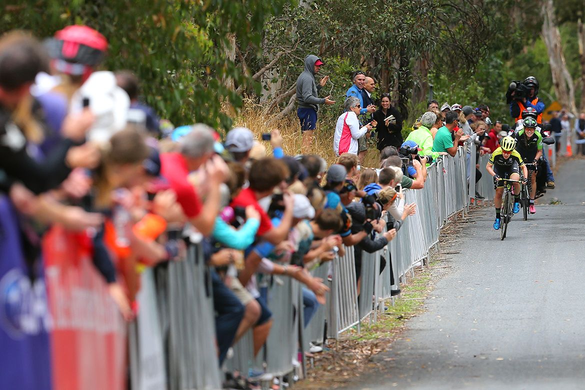 A large crowd for the final