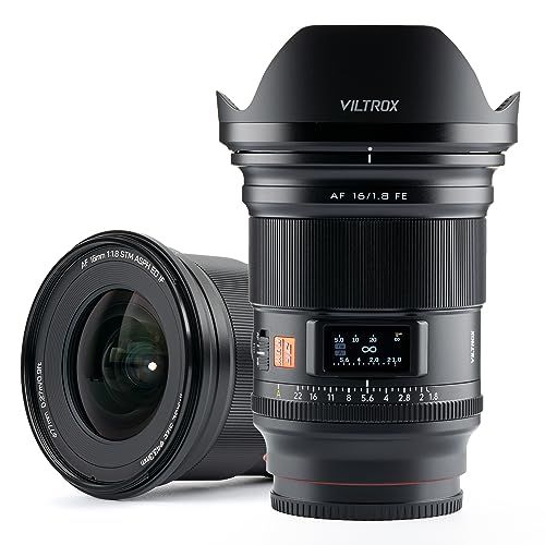 16 مم F1.8 (إطار كامل لكاميرات Sony E وNikon Z وL-mount)
