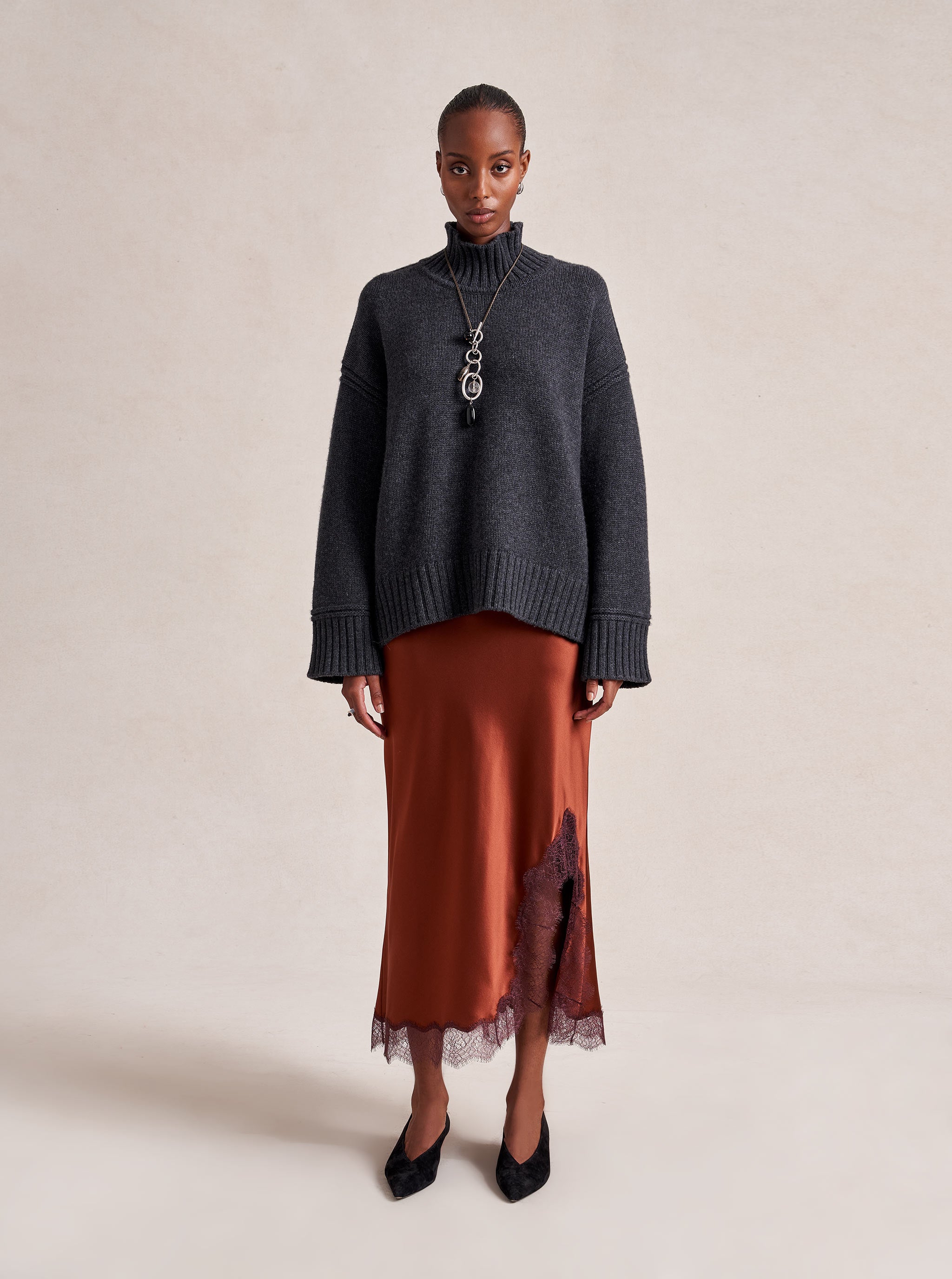 Demi Skirt Xxs in Red