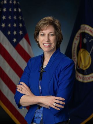 Ellen Ochoa, former space shuttle astronaut and current director of the Johnson Space Center.