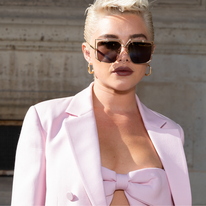 Florence Pugh at Valentino in Paris