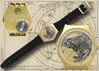 The ’Au Gent’ watch-Schmid & Muller’s Swatch collection