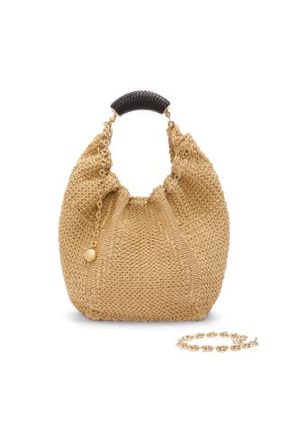 Loewe, Medium Squeeze Bag in Cord and Calfskin