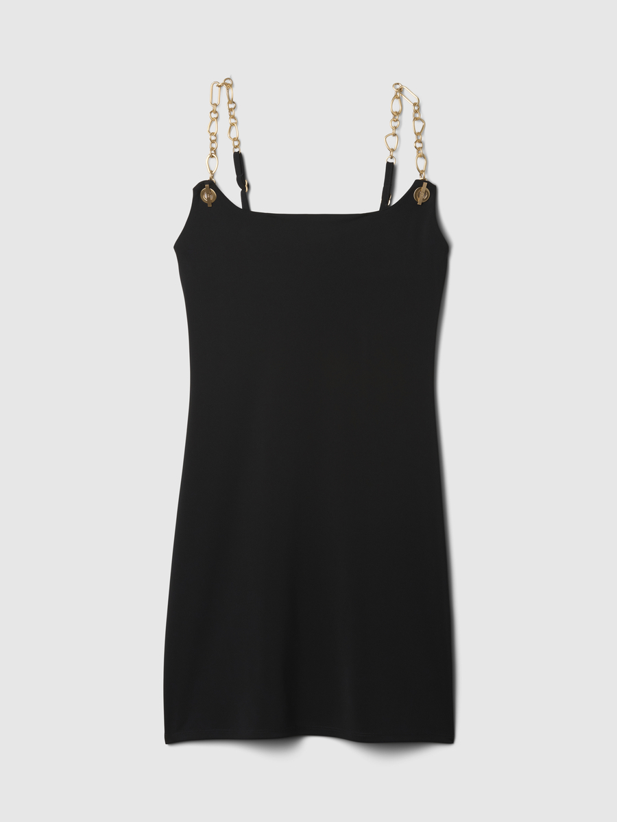 Gap x Cult Gaia, mini slip dress with chain