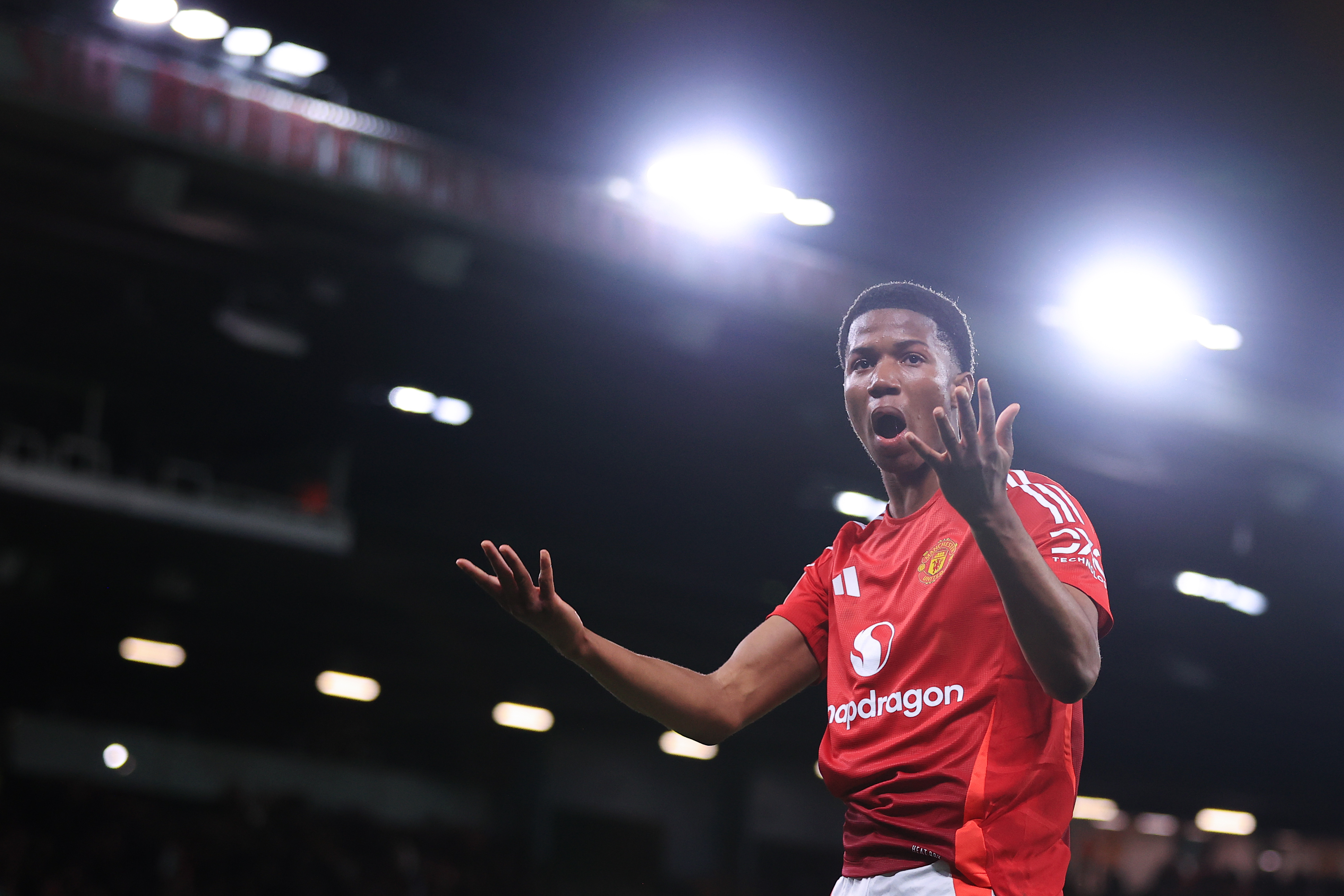 Manchester United teenager Chido Obi looked threatening against Fulham