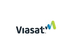 Viasat logo on white background